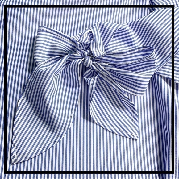 Celmia Collection Striped Off the Shoulder Top - Picture 4 of 5